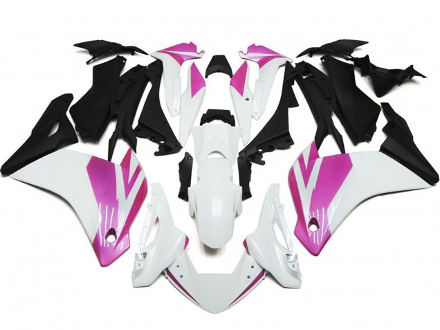 2011-2013 Pink and White Gloss Honda CBR250RR Motorcycle Fairings 2011-2013 Pink and White Gloss Honda CBR250RR Motorcycle Fairings