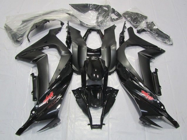 2011-2015 Black Matte Gloss Kawasaki ZX10R Motorcycle Fairings 2011-2015 Black Matte Gloss Kawasaki ZX10R Motorcycle Fairings