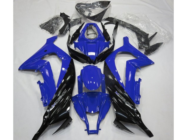 2011-2015 Gloss Blue and Black Kawasaki ZX10R Motorcycle Fairings 2011-2015 Gloss Blue and Black Kawasaki ZX10R Motorcycle Fairings