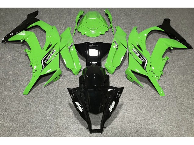 2011-2015 Gloss Green & Logos Kawasaki ZX10R Motorcycle Fairings 2011-2015 Gloss Green & Logos Kawasaki ZX10R Motorcycle Fairings