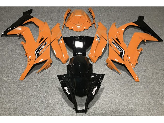 2011-2015 Gloss Orange & Logos Kawasaki ZX10R Motorcycle Fairings 2011-2015 Gloss Orange & Logos Kawasaki ZX10R Motorcycle Fairings