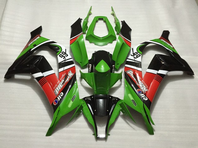 2011-2015 Green 66 Kawasaki ZX10R Motorcycle Fairings 2011-2015 Green 66 Kawasaki ZX10R Motorcycle Fairings