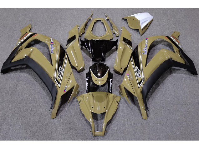 2011-2015 OEM Style Desert Tan Kawasaki ZX10R Motorcycle Fairings 2011-2015 OEM Style Desert Tan Kawasaki ZX10R Motorcycle Fairings