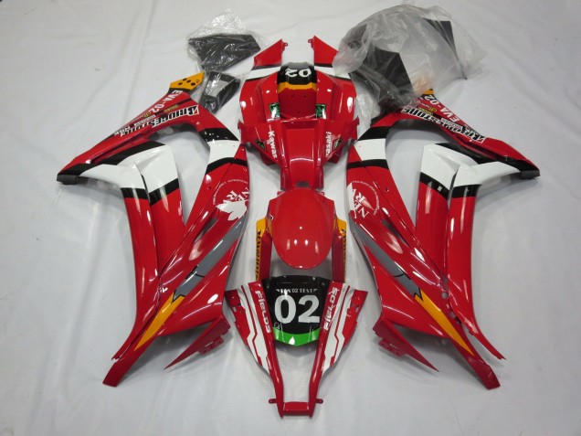 2011-2015 Red 02 Kawasaki ZX10R Motorcycle Fairings 2011-2015 Red 02 Kawasaki ZX10R Motorcycle Fairings