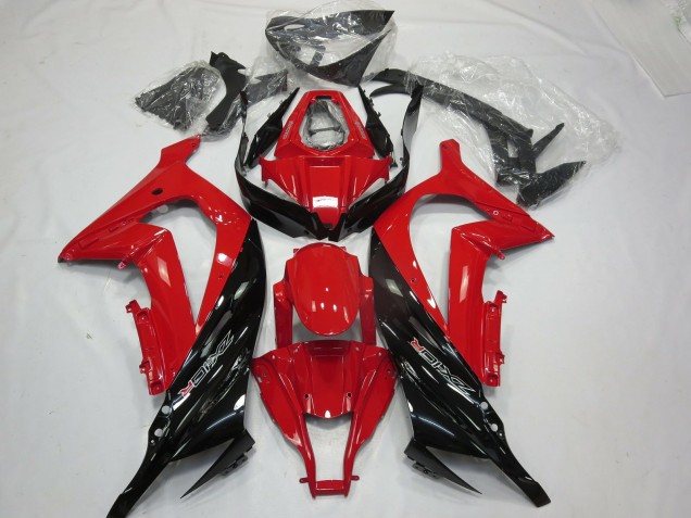 2011-2015 Red Black Gloss Kawasaki ZX10R Motorcycle Fairings 2011-2015 Red Black Gloss Kawasaki ZX10R Motorcycle Fairings