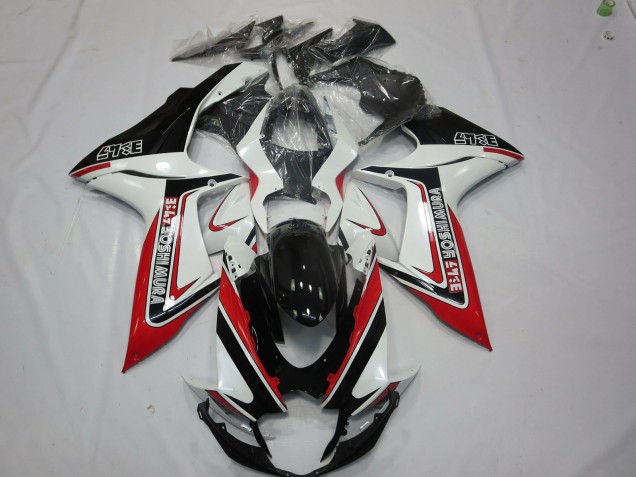 2011-2020 Red White and Black Suzuki GSXR 600-750 Motorcycle Fairings 2011-2020 Red White and Black Suzuki GSXR 600-750 Motorcycle Fairings