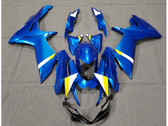 2011-2020 Custom Blue Suzuki GSXR 600-750 Motorcycle Fairings 2011-2020 Custom Blue Suzuki GSXR 600-750 Motorcycle Fairings