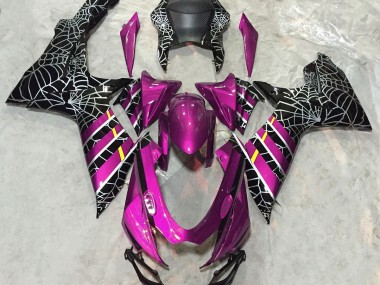 2011-2020 Gloss Pink Spider Suzuki GSXR 600-750 Motorcycle Fairings