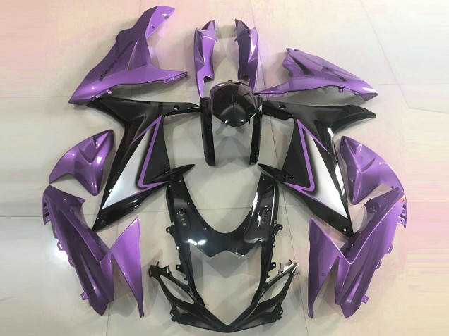 2011-2020 Gloss Purple Edges Suzuki GSXR 600-750 Motorcycle Fairings 2011-2020 Gloss Purple Edges Suzuki GSXR 600-750 Motorcycle Fairings