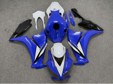 2012-2016 Blue with White Honda CBR1000RR Motorcycle Fairings