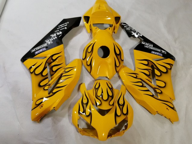 2012-2016 Custom Yellow Flame Honda CBR1000RR Motorcycle Fairings 2012-2016 Custom Yellow Flame Honda CBR1000RR Motorcycle Fairings