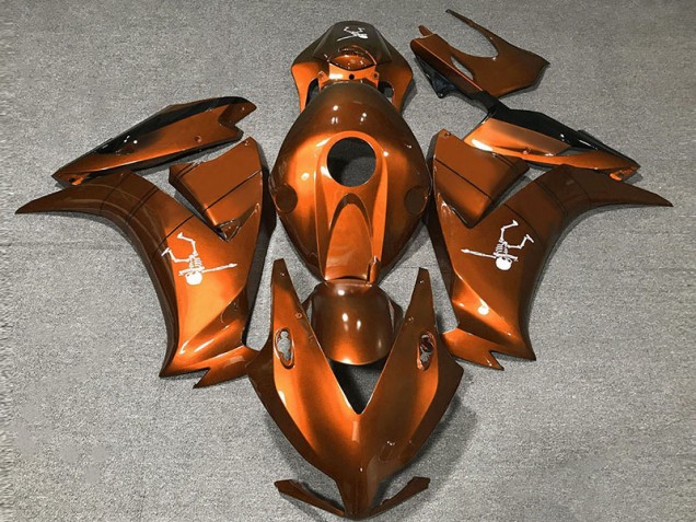 2012-2016 Deep Orange Gloss Honda CBR1000RR Motorcycle Fairings 2012-2016 Deep Orange Gloss Honda CBR1000RR Motorcycle Fairings