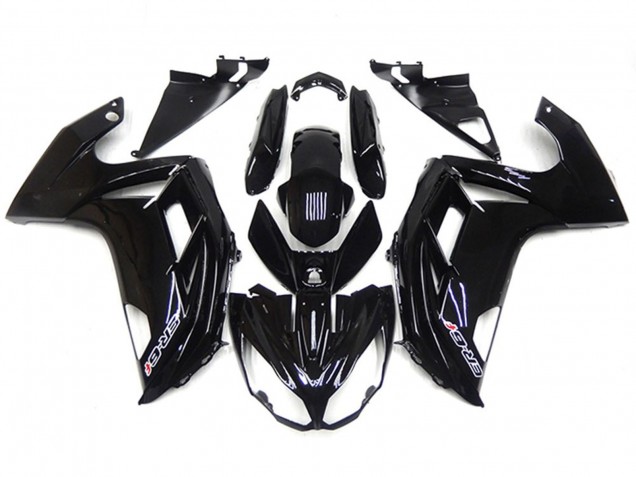 2012-2016 Gloss Black Kawasaki Ninja 650R Motorcycle Fairings 2012-2016 Gloss Black Kawasaki Ninja 650R Motorcycle Fairings