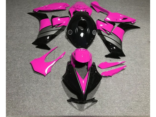 2012-2016 Gloss Pink Black and Gray Honda CBR1000RR Motorcycle Fairings 2012-2016 Gloss Pink Black and Gray Honda CBR1000RR Motorcycle Fairings
