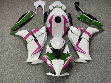2012-2016 Gloss Pink and Green Honda CBR1000RR Motorcycle Fairings