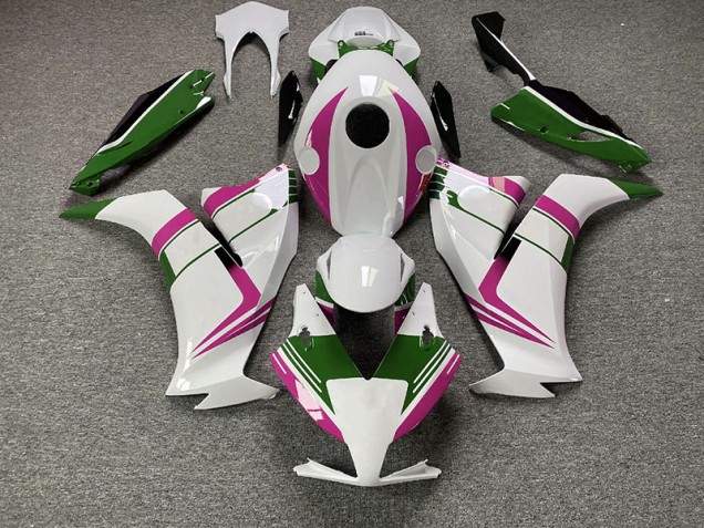 2012-2016 Gloss Pink and Green Honda CBR1000RR Motorcycle Fairings 2012-2016 Gloss Pink and Green Honda CBR1000RR Motorcycle Fairings