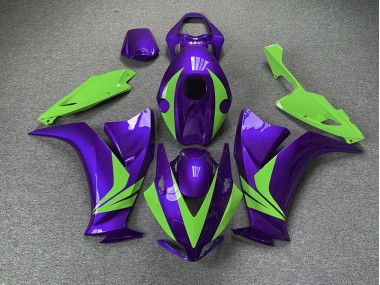 2012-2016 Gloss Purple and Green Honda CBR1000RR Motorcycle Fairings