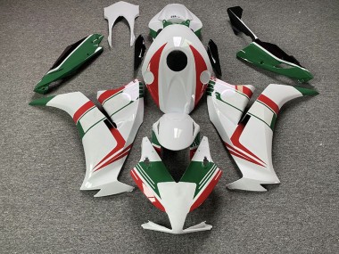 2012-2016 Gloss Red and Green Honda CBR1000RR Motorcycle Fairings