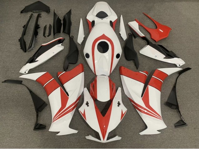 2012-2016 Gloss Red and White Honda CBR1000RR Motorcycle Fairings 2012-2016 Gloss Red and White Honda CBR1000RR Motorcycle Fairings