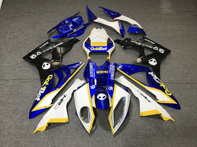 2012-2016 Gloss White and Blue Honda CBR1000RR Motorcycle Fairings 2012-2016 Gloss White and Blue Honda CBR1000RR Motorcycle Fairings