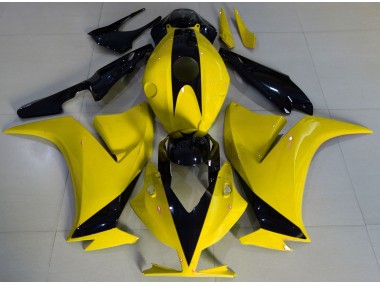 2012-2016 Gloss Yellow and Black Honda CBR1000RR Motorcycle Fairings