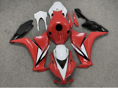 2012-2016 Red with White Honda CBR1000RR Motorcycle Fairings