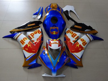 2012-2016 The Bull Blue and Gold Honda CBR1000RR Motorcycle Fairings