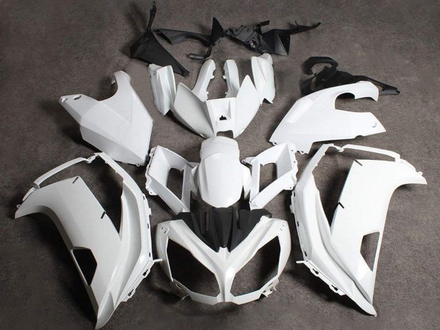 2012-2016 White Kawasaki Ninja 650R Motorcycle Fairings 2012-2016 White Kawasaki Ninja 650R Motorcycle Fairings