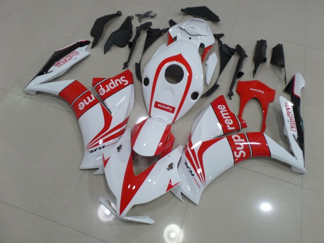 2012-2016 White Supreme Honda CBR1000RR Motorcycle Fairings 2012-2016 White Supreme Honda CBR1000RR Motorcycle Fairings