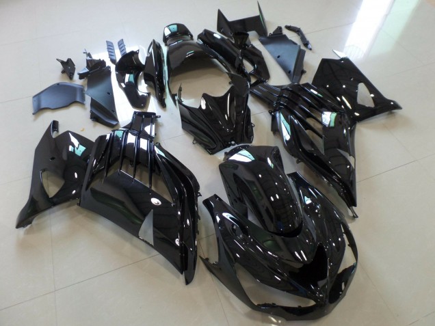 2012-2019 Gloss Black Kawasaki ZX14R Motorcycle Fairings 2012-2019 Gloss Black Kawasaki ZX14R Motorcycle Fairings
