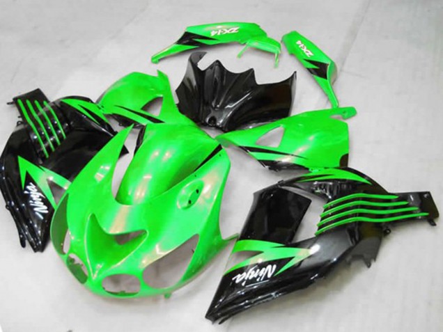 2012-2019 Green Kawasaki ZX14R Motorcycle Fairings 2012-2019 Green Kawasaki ZX14R Motorcycle Fairings