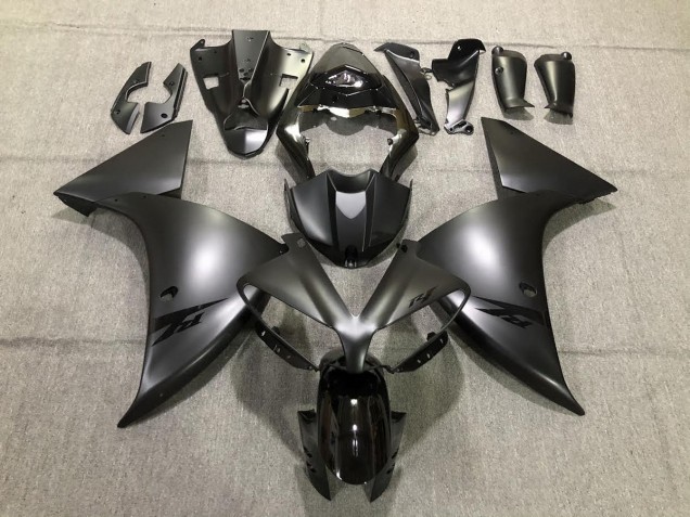 2013-2014 Total Black Yamaha R1 Motorcycle Fairings 2013-2014 Total Black Yamaha R1 Motorcycle Fairings