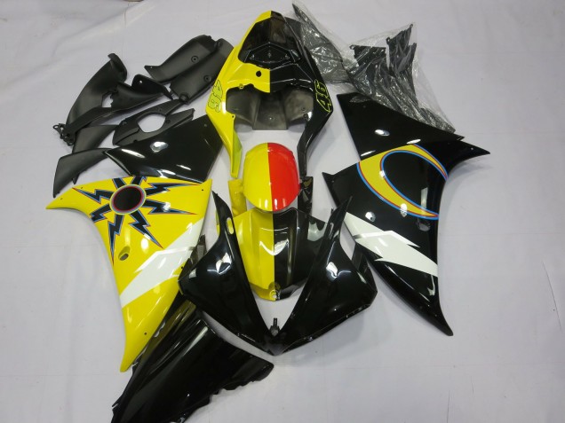 2013-2014 Yellow 46 Yamaha R1 Motorcycle Fairings 2013-2014 Yellow 46 Yamaha R1 Motorcycle Fairings
