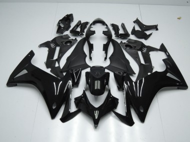 2013-2015 Gloss and Matte Black Honda CBR500RR Motorcycle Fairings