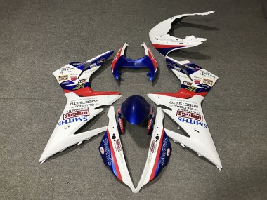 2013-2016 Gloss White Triumph Daytona 675 Motorcycle Fairings
