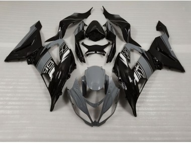 2013-2018 Nardo and Black Kawasaki ZX6R Motorcycle Fairings
