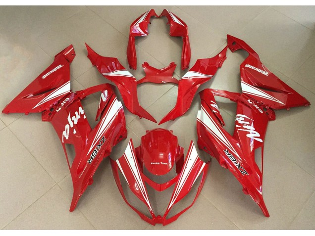 2013-2018 Red Ninja Kawasaki ZX6R Motorcycle Fairings 2013-2018 Red Ninja Kawasaki ZX6R Motorcycle Fairings