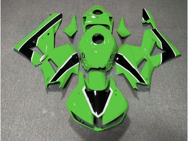 2013-2020 Gloss Green and Black Honda CBR600RR Motorcycle Fairings