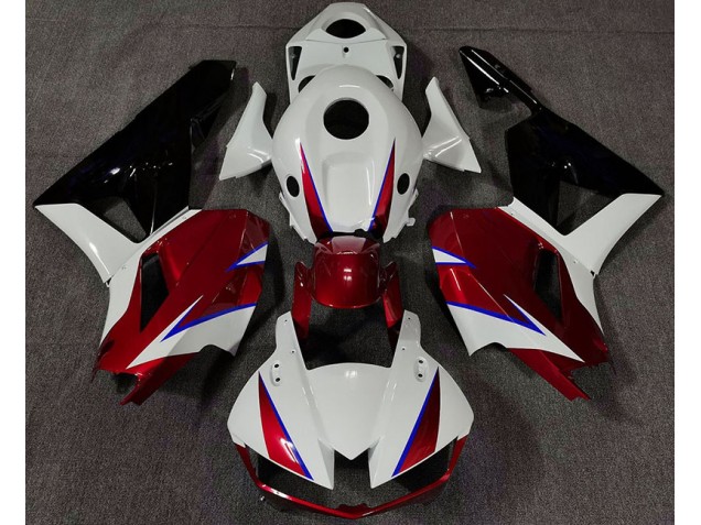 2013-2020 Gloss Red White and Blue Honda CBR600RR Motorcycle Fairings 2013-2020 Gloss Red White and Blue Honda CBR600RR Motorcycle Fairings