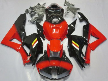 2013-2020 Gloss Red and Black Honda CBR600RR Motorcycle Fairings
