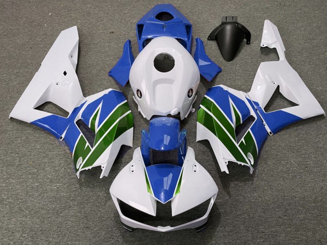 2013-2020 Green and Blue Gloss Honda CBR600RR Motorcycle Fairings 2013-2020 Green and Blue Gloss Honda CBR600RR Motorcycle Fairings