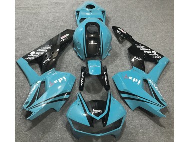 2013-2020 Light Blue & Logos Honda CBR600RR Motorcycle Fairings