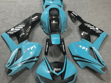 2013-2020 Light Blue & Logos Honda CBR600RR Motorcycle Fairings