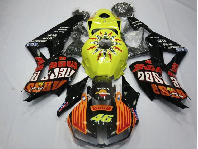 2013-2020 Number 46 Honda CBR600RR Motorcycle Fairings 2013-2020 Number 46 Honda CBR600RR Motorcycle Fairings