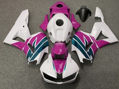 2013-2020 Pink and Emerald Gloss Honda CBR600RR Motorcycle Fairings