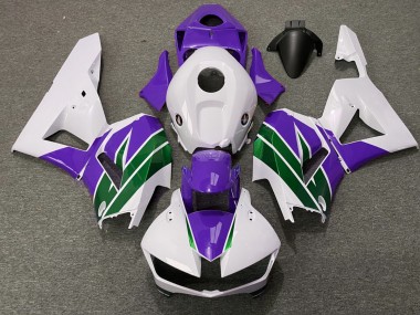 2013-2020 Purple and Green Gloss Honda CBR600RR Motorcycle Fairings