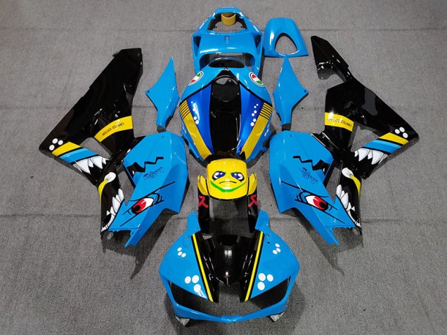 2013-2020 Sky Blue Custom Honda CBR600RR Motorcycle Fairings 2013-2020 Sky Blue Custom Honda CBR600RR Motorcycle Fairings