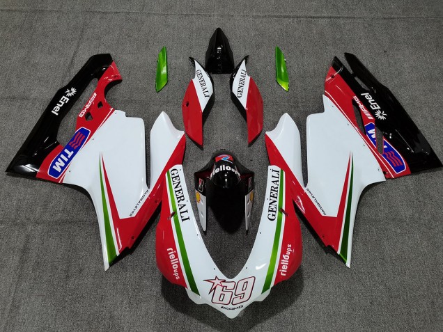 2015-2017 Generali Ducati 959 1299 Motorcycle Fairings 2015-2017 Generali Ducati 959 1299 Motorcycle Fairings