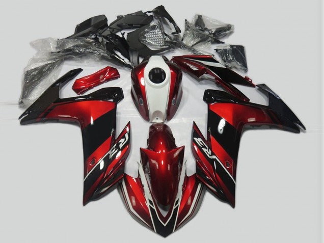 2015-2018 Maroon and Black Yamaha R3 Motorcycle Fairings 2015-2018 Maroon and Black Yamaha R3 Motorcycle Fairings