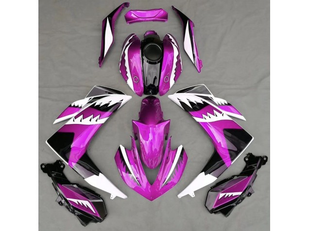 2015-2018 Pink Shark Yamaha R3 Motorcycle Fairings